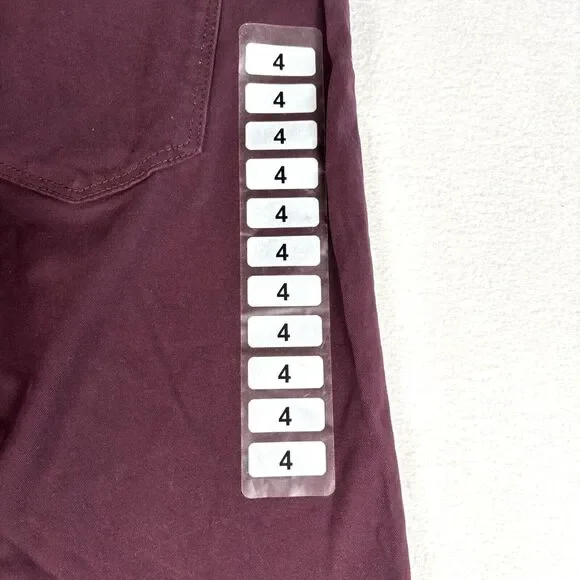 Nine West Women's Heidi Pull On Elastic Waist Stretch Twill Straight Leg Pant‎ 4 - Picture 12 of 12